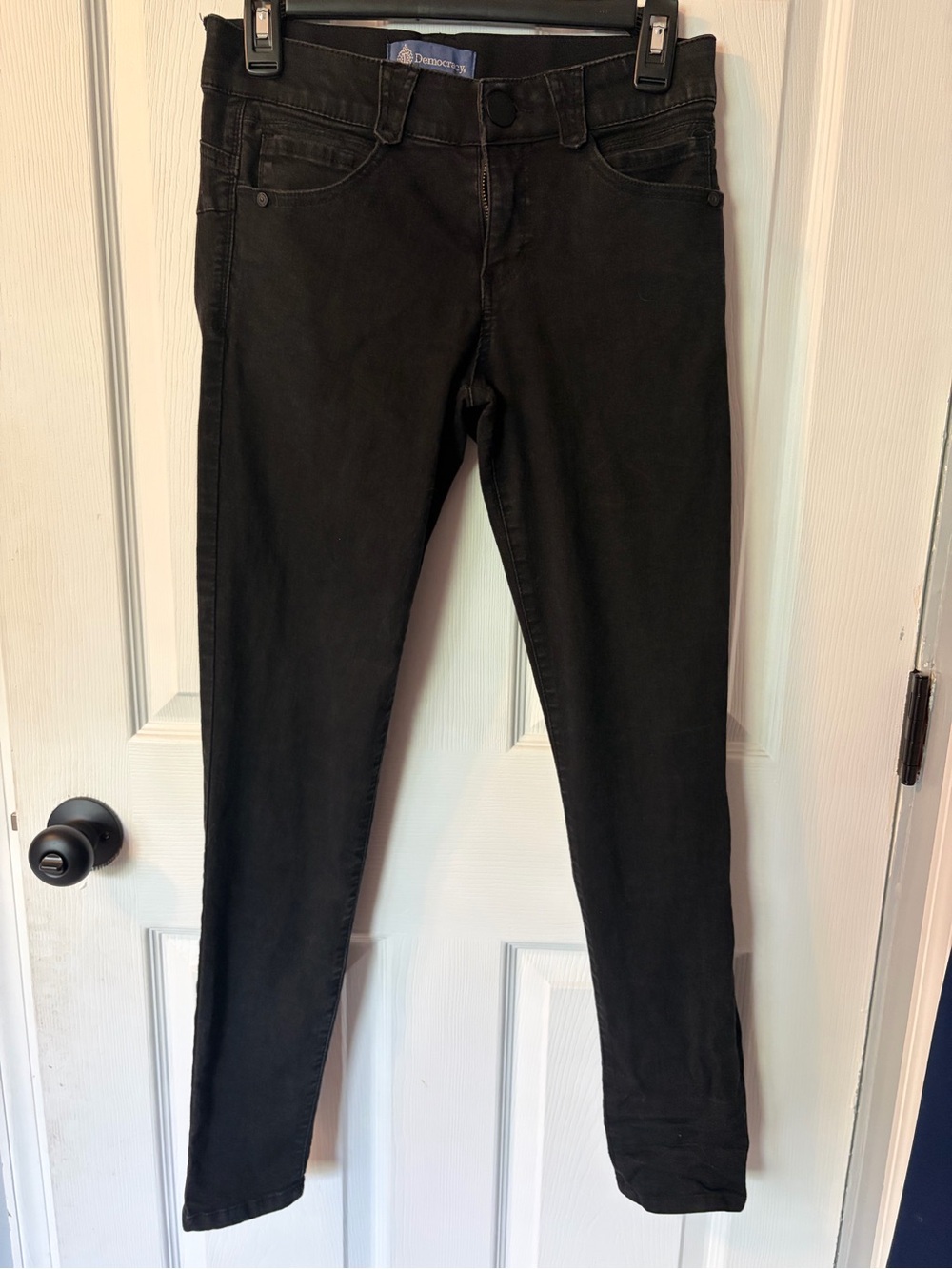 Democracy Ab'solution Skinny Jeans Faded Black Size 4